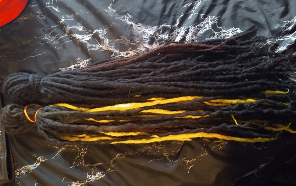 Wool Dreadlocks Full Set - Picture 4 of 4